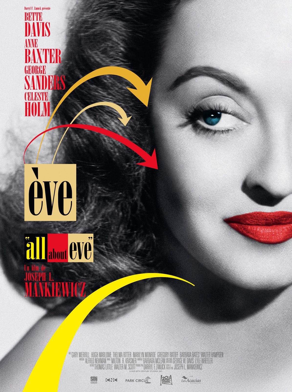 Affiche du film ALL ABOUT EVE - cycle BLONDES au CHAMPO