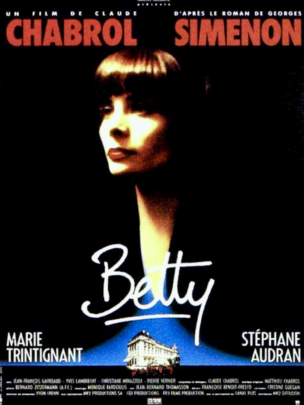Affiche du film pour BETTY de Claude Chabrol - Simenon au Champo