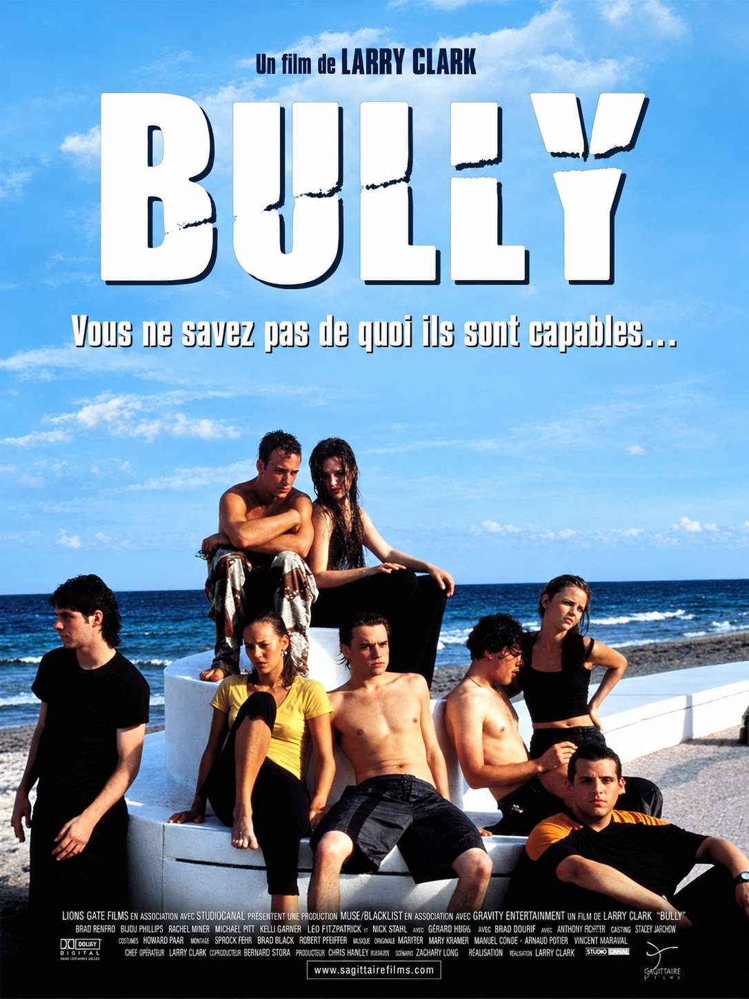Affiche de BULLY de Larry Clark cinespy u Champo