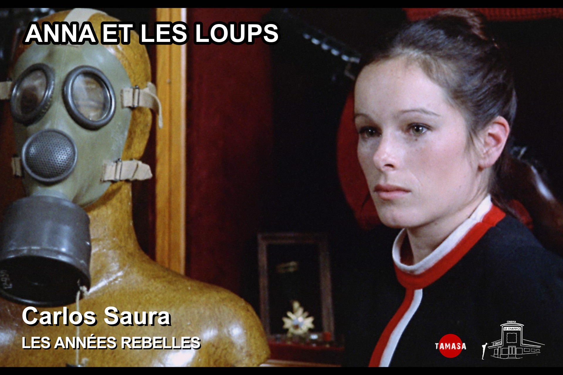 Image du film ANNA et les Loups de Carlos Saura, avec Geraldine Chaplin