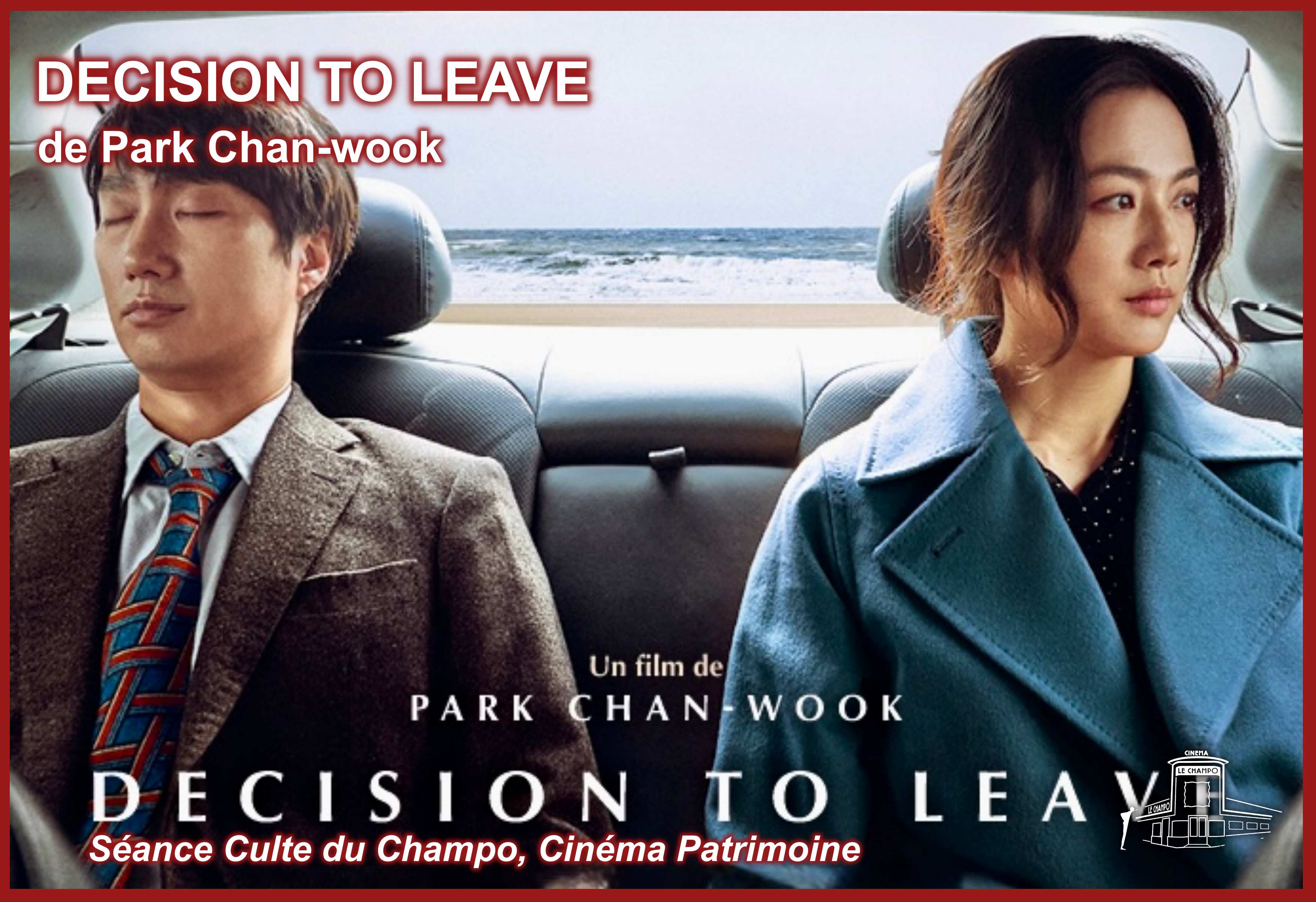 Decision to Leave de Park Chan-wook : un polar amoureux hypnotique, Prix de la mise en scène à Cannes 2022. À (re)découvrir en Séance Culte au Champo.