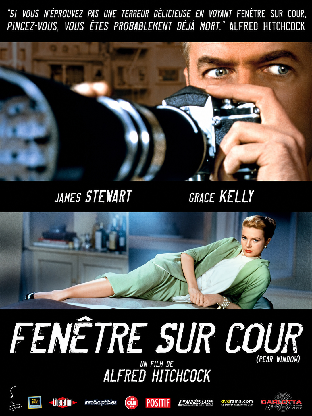 Affiche du film FENETRE SUR COUR - cycle BLONDES au CHAMPO