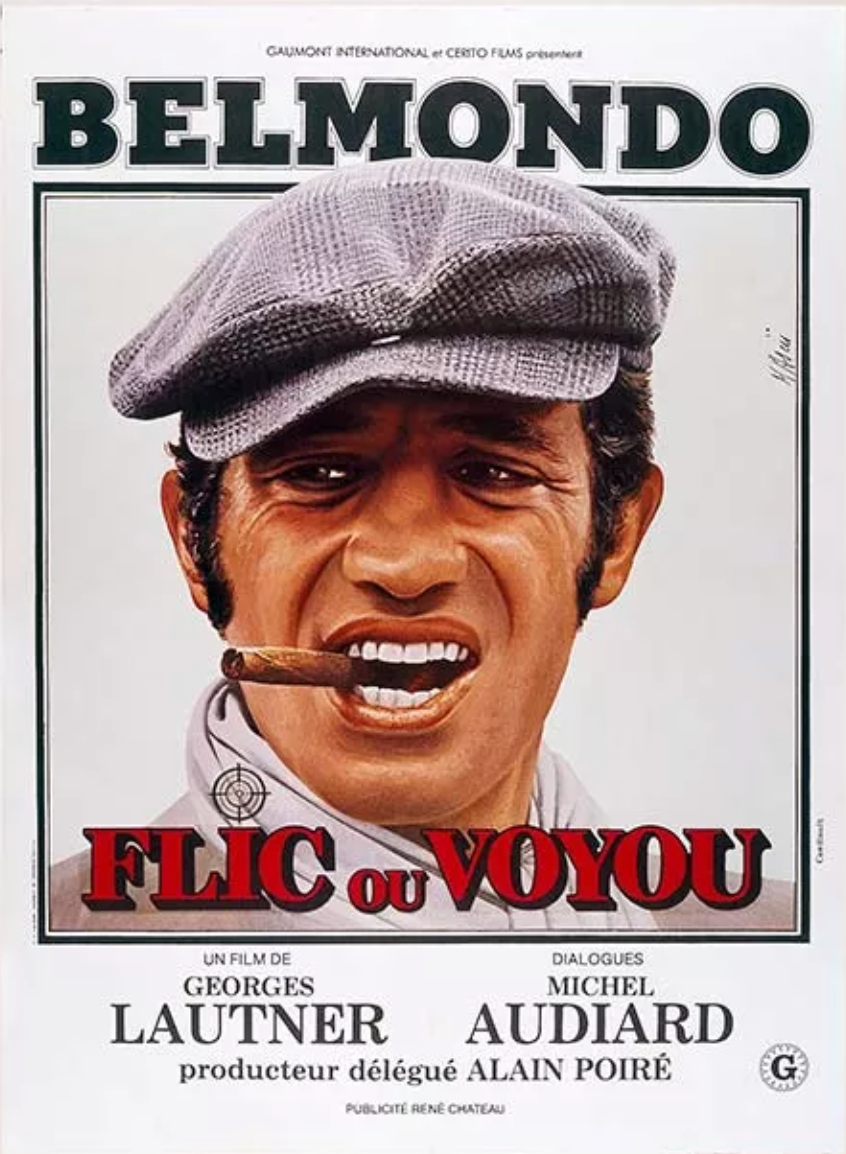 Affiche du film FLIC ou VOYOU de Georges Lautner au Champo