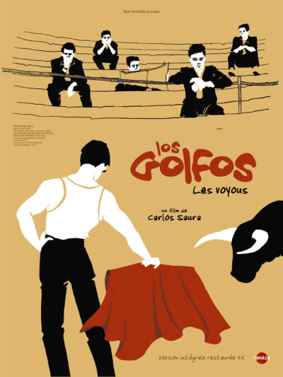 AFFICHE DU FILM LOS GOLFOS DE CARLOS SAURA AU CHAMPO