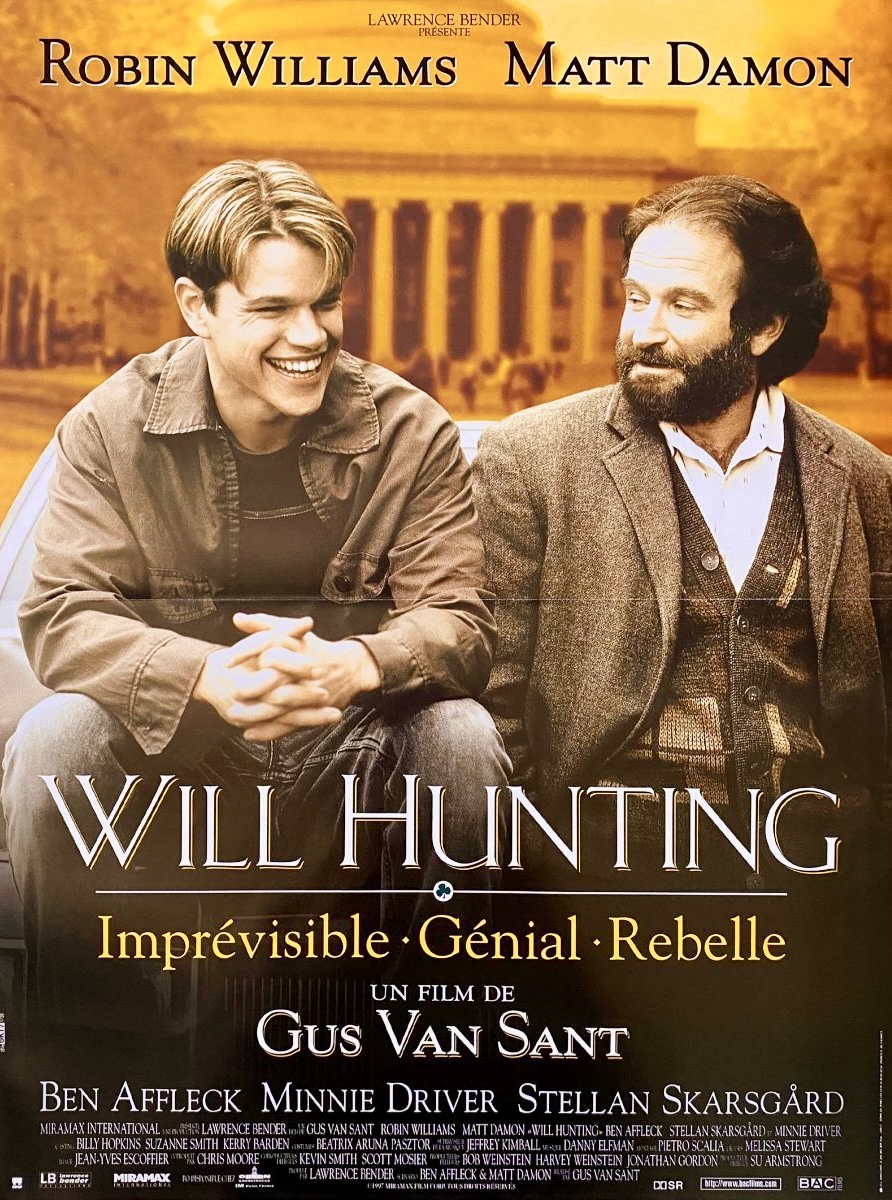 Affiche du film WILL HUNTING (Good Will Hunting, 1997) au Champo