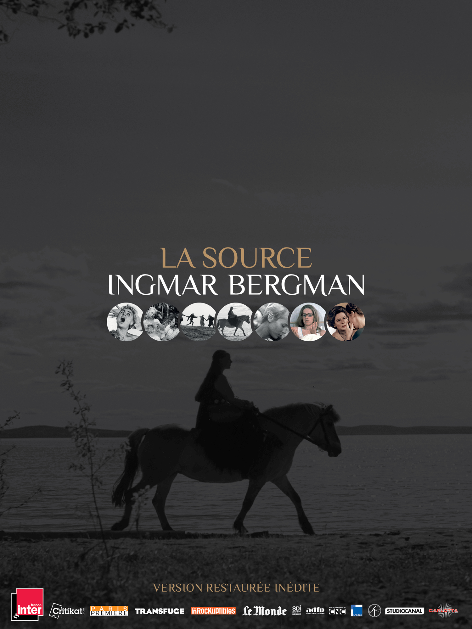 Affiche du film LA SOURCE de Ingmar BERGMAN - Projection au Champo