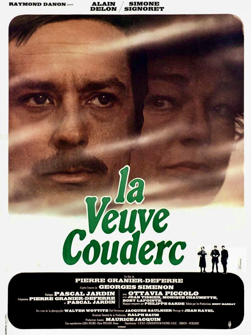 LA VEUVE COUDERC - Pierre Granier-Deferre 1971 - Simenon au Champo
