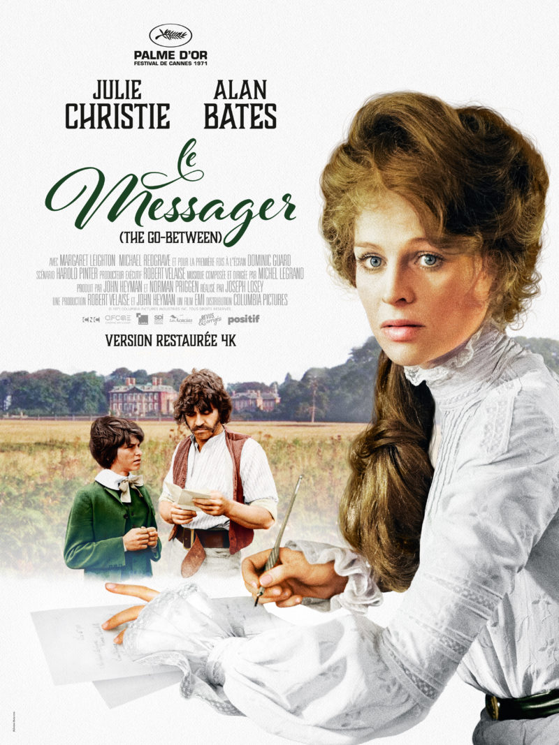 Affiche du film LE MESSAGER (1971) de Joseph LOSEY au Champo