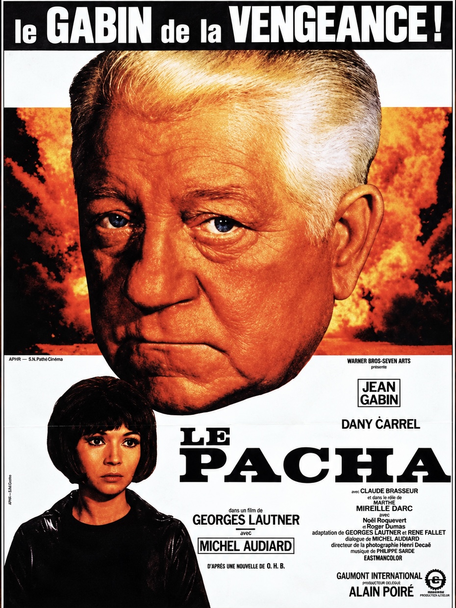 Affiche du film LE PACHA de Georges Lautner au Champo