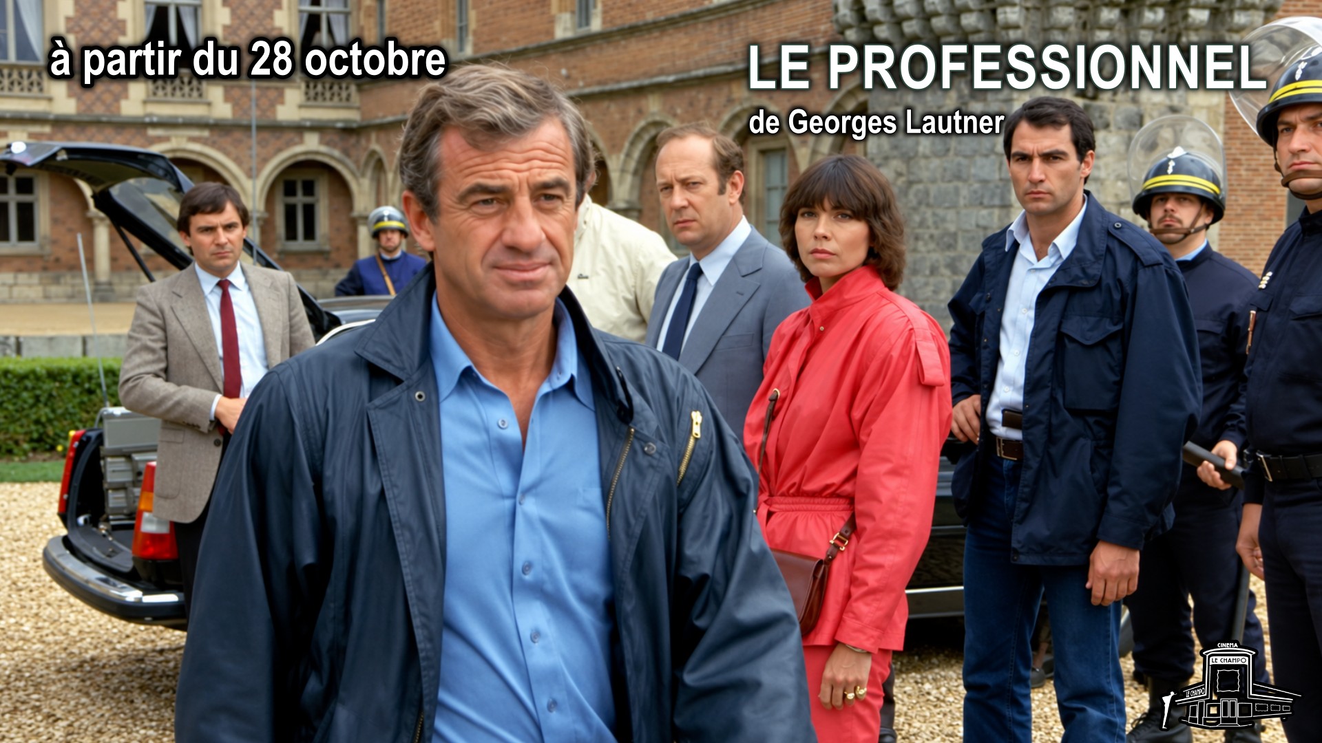 Image du Film LE PROFESSIONNEL de Georges Lautner, Retrospective au Champo