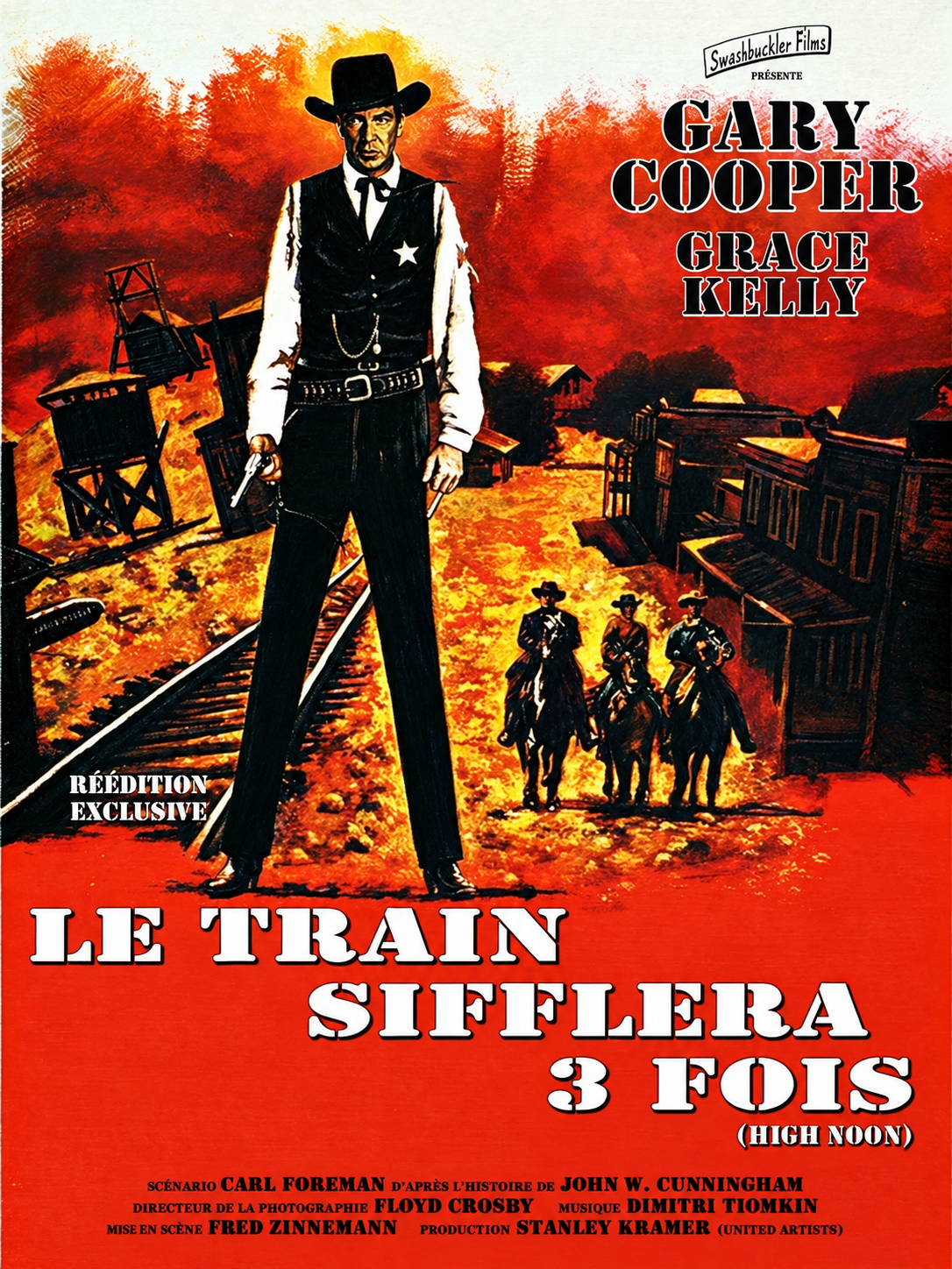Affiche du film LE TRAIN SIFFLERA 3 FOIS- cycle BLONDES au CHAMPO