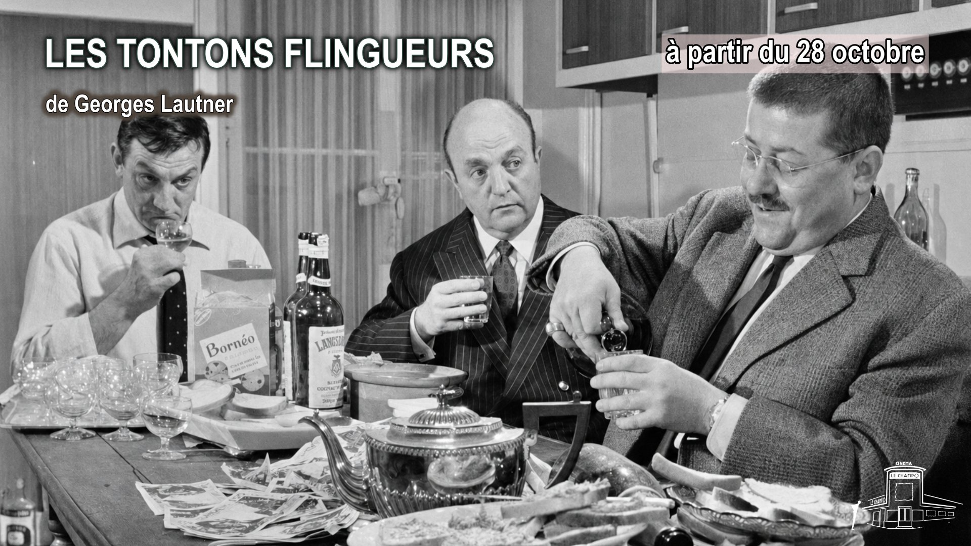 Image du Film LES TONTONS FLINGUEURS de Georges Lautner, Retrospective au Champo