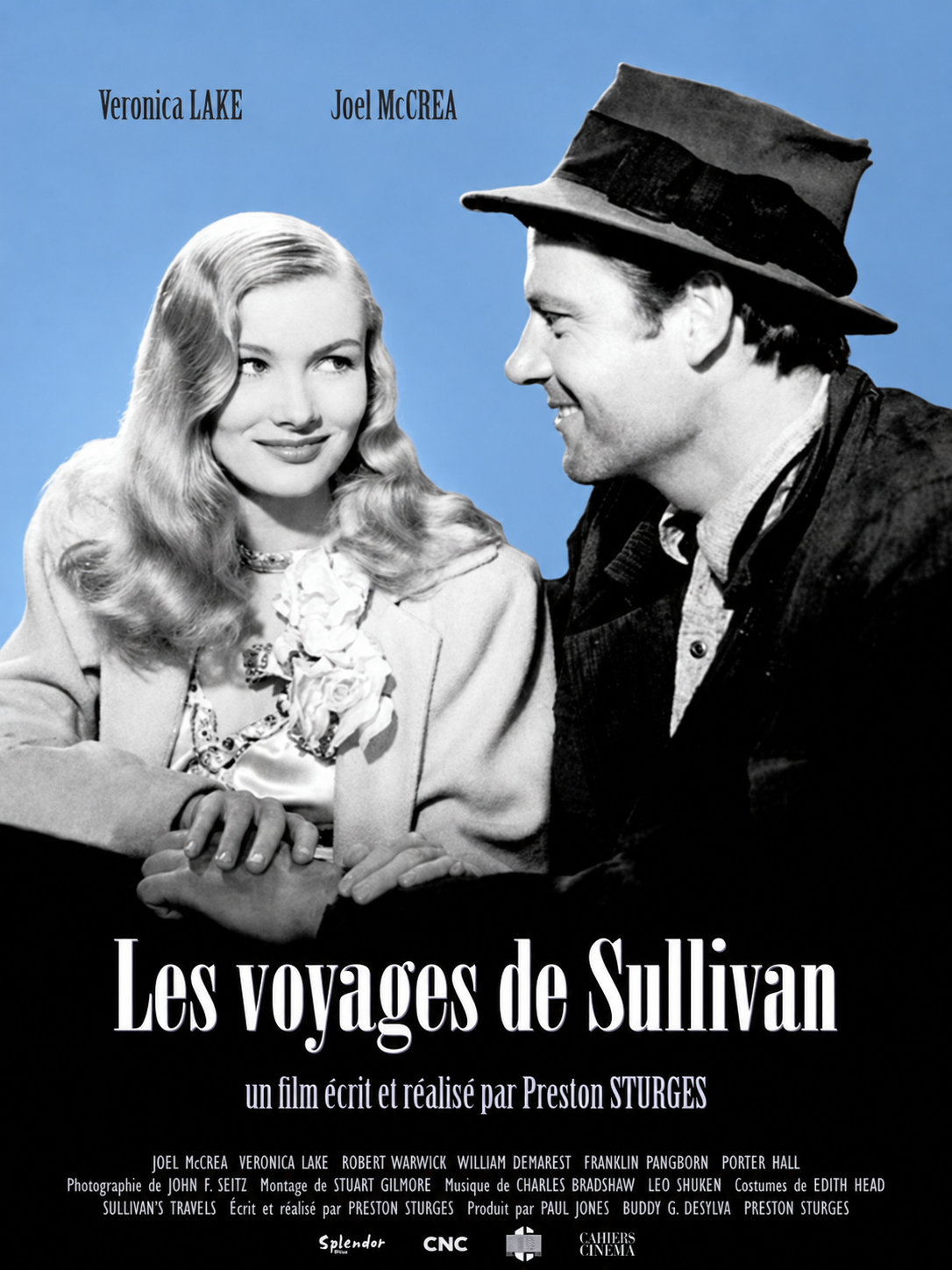 Affiche du film LES VOYAGES DE SULLIVAN - cycle BLONDES au CHAMPO