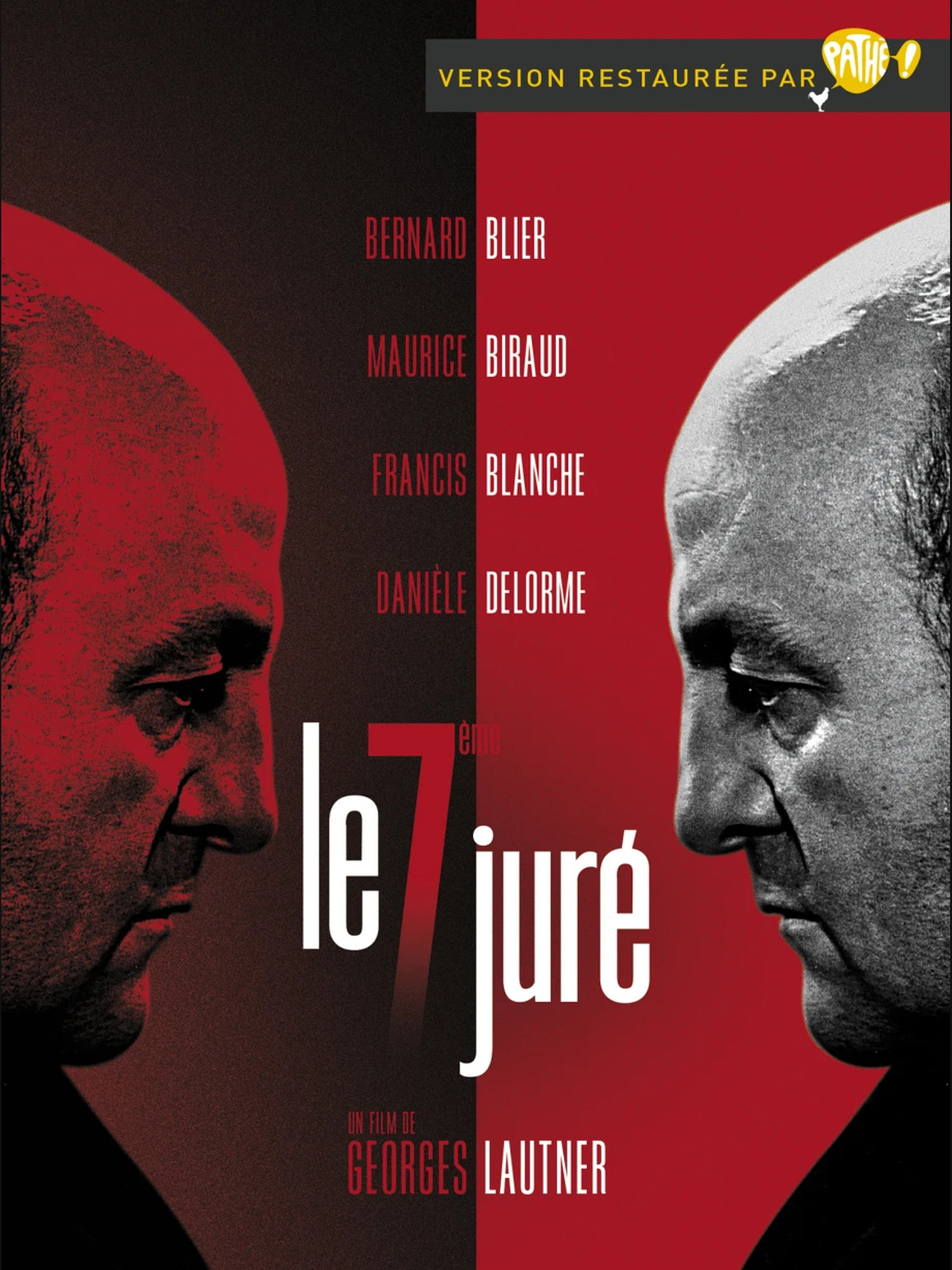 Affiche du film LE SEPTIÈME  de Georges Lautner au Champo