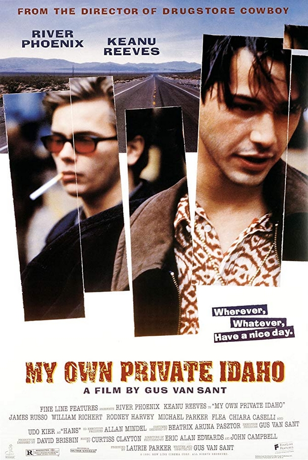 Affiche du film MY OWN PRIVATE IDAHO (1991) au Champo