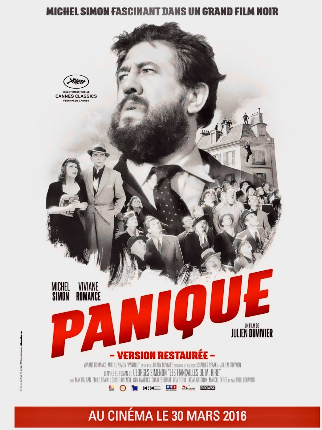 PANIQUE - Julien Duvivier 1946 - Simenon au Champo