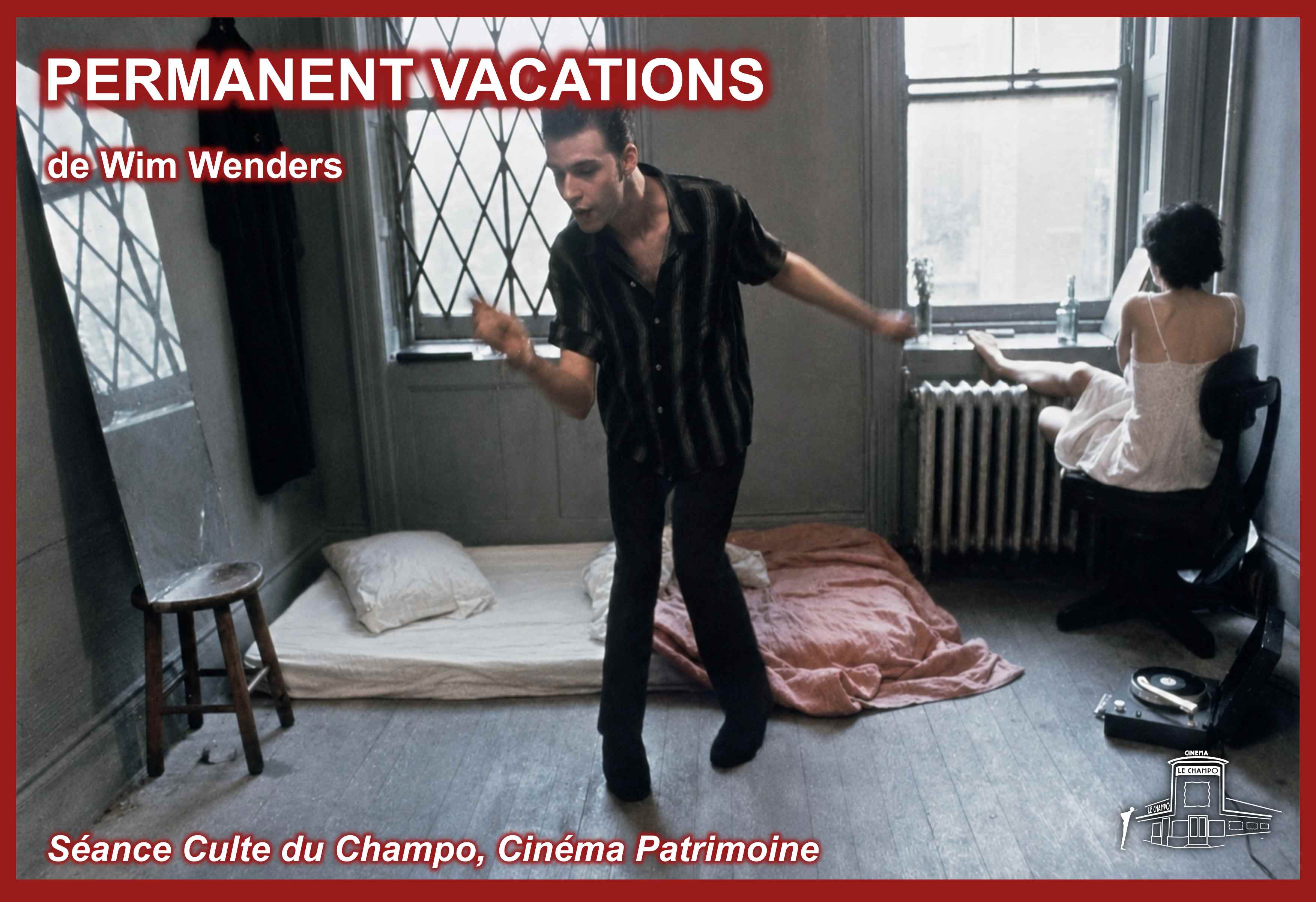 Permanent Vacation de Jim Jarmusch – un jeune homme dans Manhattan, film d’errance post-punk projeté au Champo