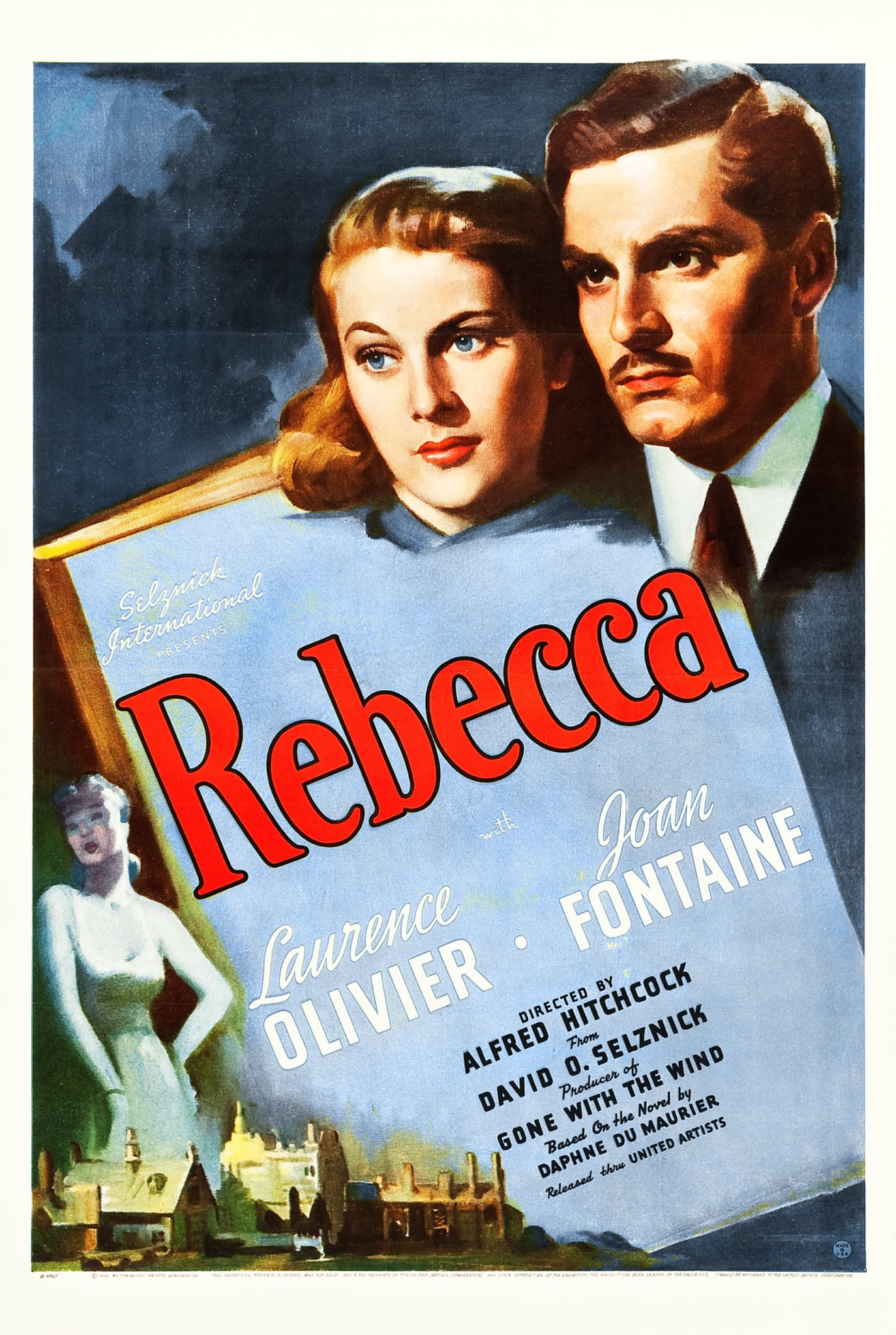Affiche du film REBECCA  - cycle LES BLONDES au Champo