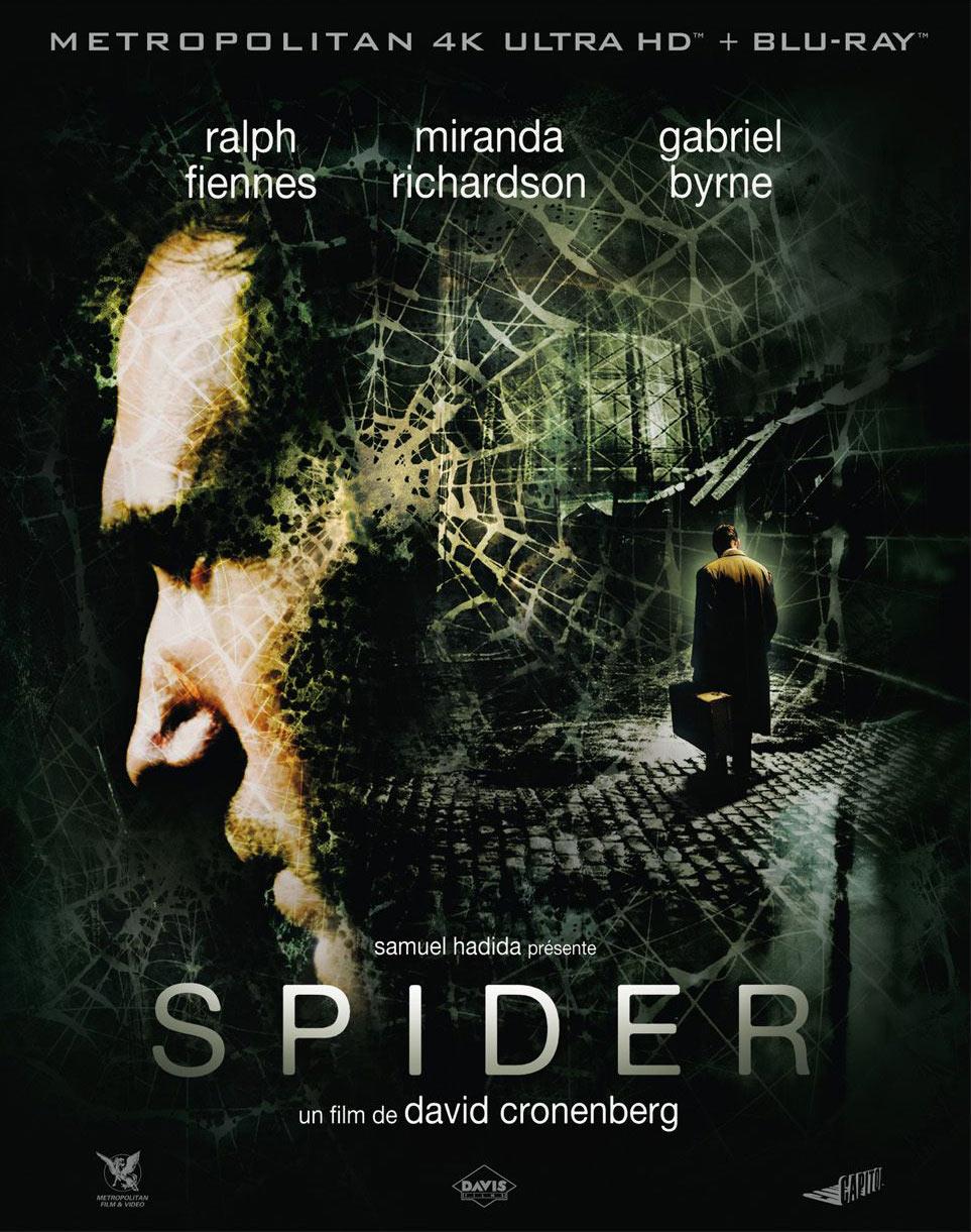 Affiche SPIDER de David Cronenberg cine-club cinespi au Champo 