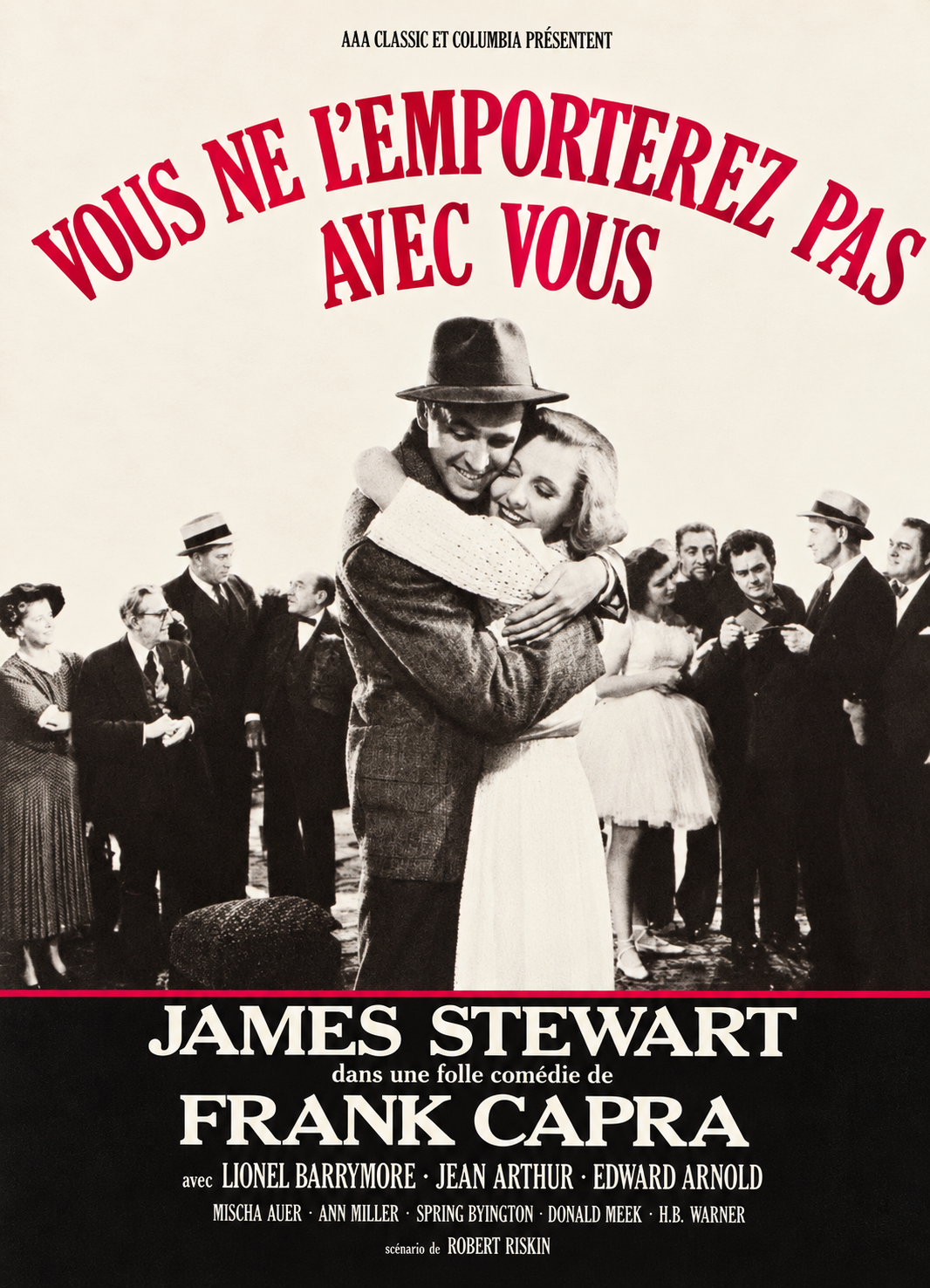 Affiche du film Vous ne l'emporterez pas avec vous - cycle BLONDES au CHAMPO