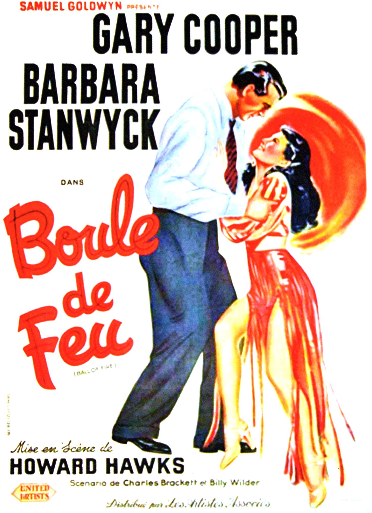 Affiche du film boule de feu All - cycle BLONDES au CHAMPO