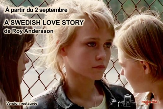 Affiche du Film A SWEDISH LOVE STORY de Roy Andersson  - au Champo dès le 2 septembre